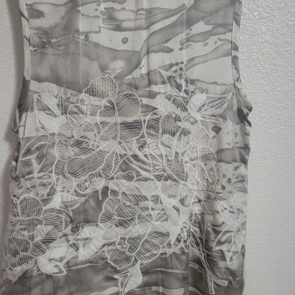 NWT Da-Nang embroidered tunic sleeveless top size xs - Picture 12 of 13